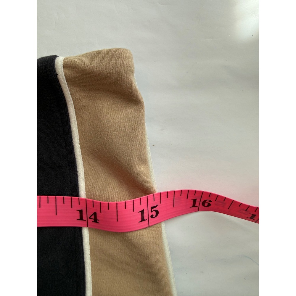 All in Motion Everyday Soft High Rise 7/8 Leggings Black Tan Stripe Large - Picture 4 of 6